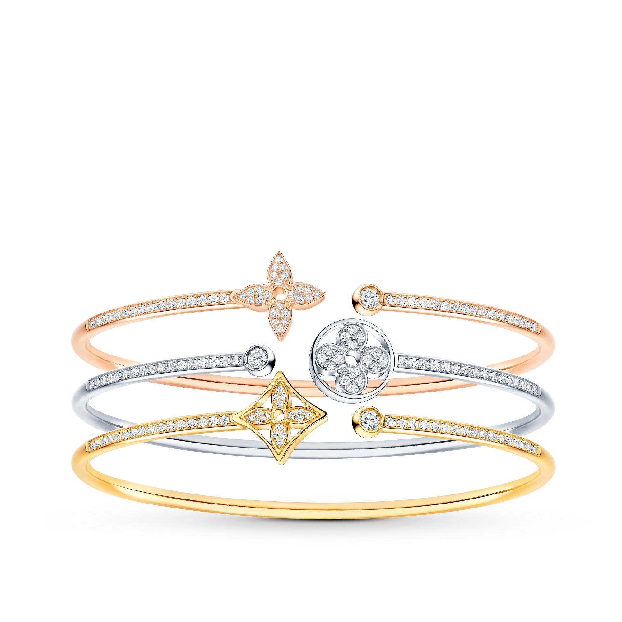 Louis Vuitton ブレスレット ツイスト ブロッサム　ゴールド Idylle Blossom Twist Bracelet, Yellow Gold And Diamonds - Jewelry